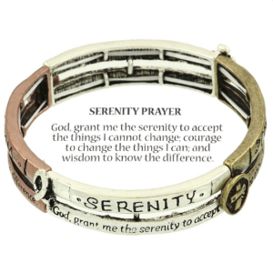 Serenity Prayer Message Bracelet