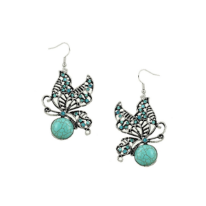 Butterfly Turquoise Earring
