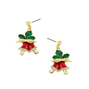 Christmas Ring Bell Earrings