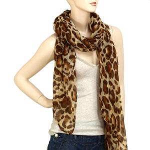 Leopard Skin Pattern Scarf
